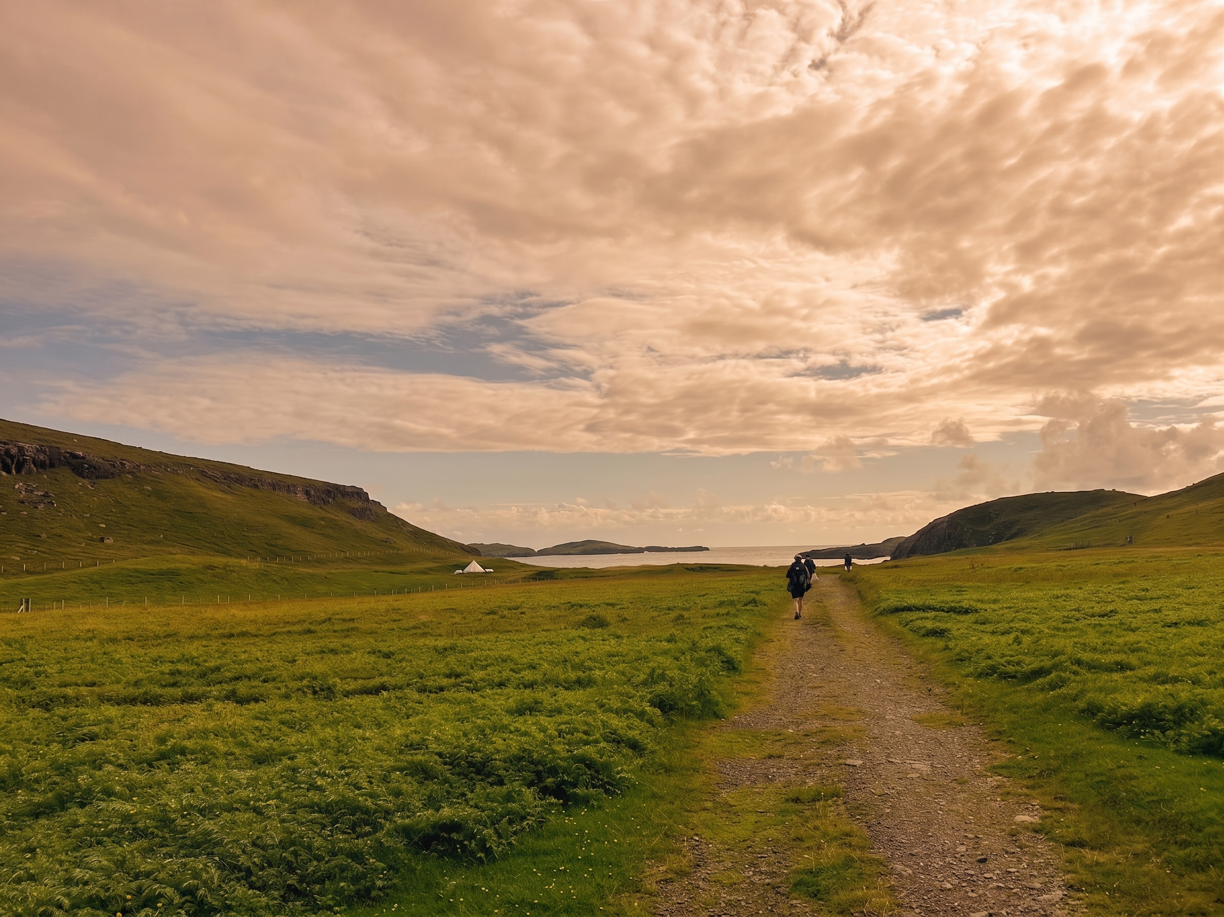 Coastal and Mountain Bell Tent Camping Scotland