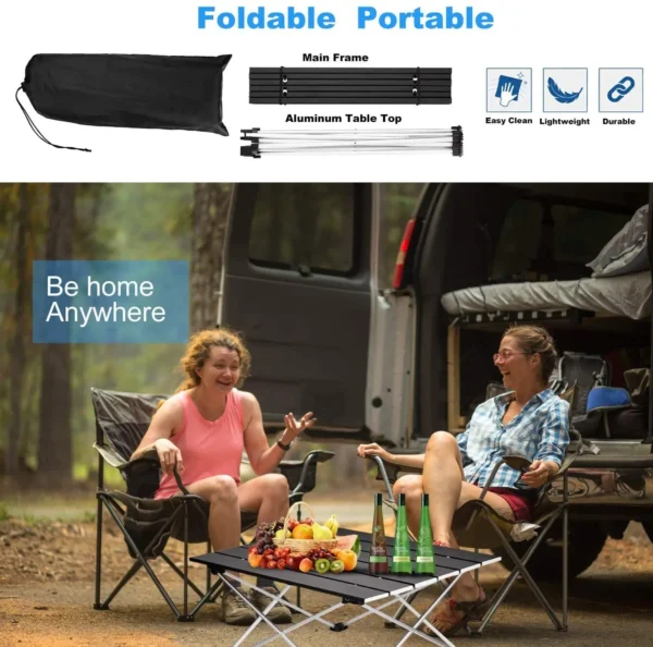 Ultralight Portable Folding Camping Table - Image 6