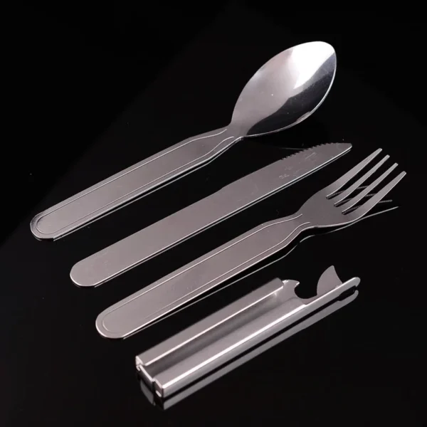 Compact Camp Cutlery Set