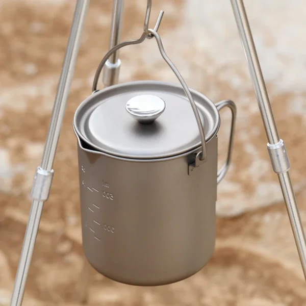 Trailblazer Titanium French Press Pot - Image 5