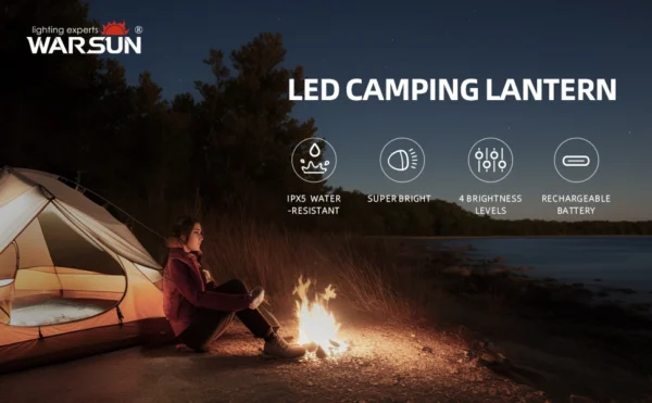 Rechargeable Outdoor Hanging Light - Image 7