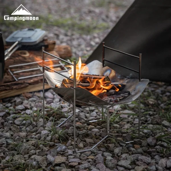 Portable Folding Stainless Steel Grill
