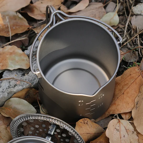 Trailblazer Titanium French Press Pot - Image 6